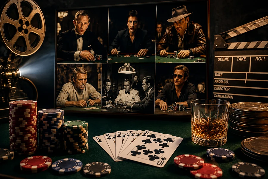 Pokerikohtaukset elokuvahistoriassa